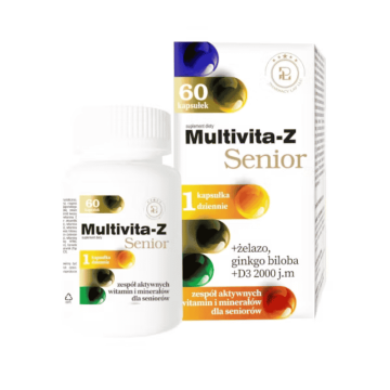Multivita-Z Senior, kapsułki, 60 szt