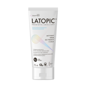 Latopic, krem do twarzy i ciała, 75 ml