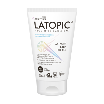 Latopic, aktywny krem do rąk, 50 ml