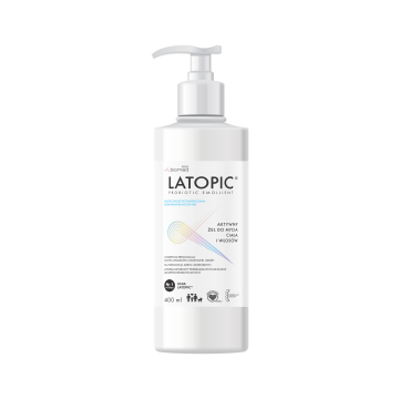 Latopic, żel do mycia ciała i włosów, 400 ml