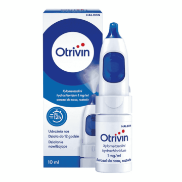 Otrivin 0.1%, (1 mg/ml), aerozol do nosa,(i.rów),MDZ,Litwa,10ml