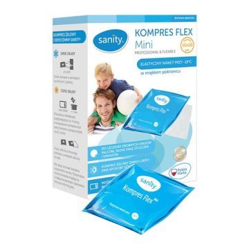 Sanity Kompres Flex Mini 10x10 cm, 1 szt.