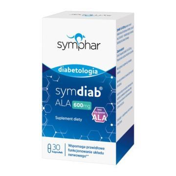 Symdiab ALA, 600 mg, kapsułki, 30 szt.
