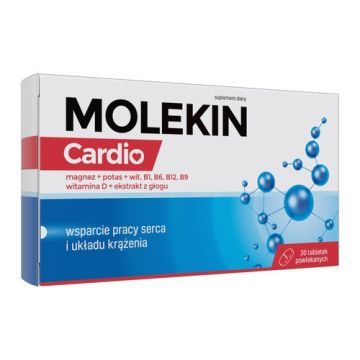 Molekin Cardio, tabletki powlekane, 30 szt.