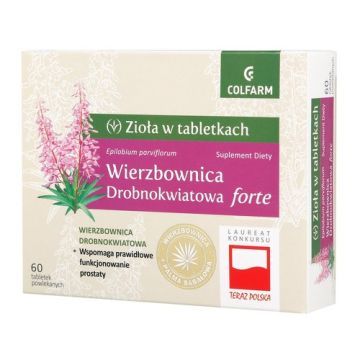 Wierzbownica drobnokwiatowa forte, tabletki, 60 szt.