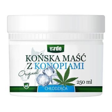 Virde, końska maść chłodząca z konopiami, 250 ml