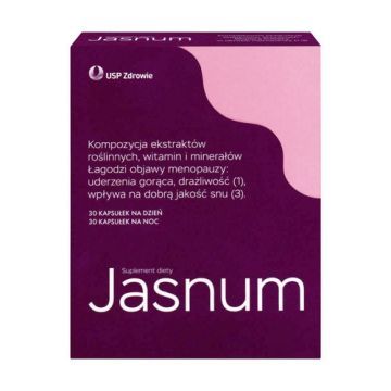 Jasnum, kapsułki, 30 szt. na dzień + 30 szt. na noc