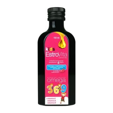 EstroVita Kids Malina, płyn, 150 ml