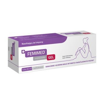 Femimed Gel Kadefarm, żel dopochwowy, nawilżający, tuba + aplikator, 50ml