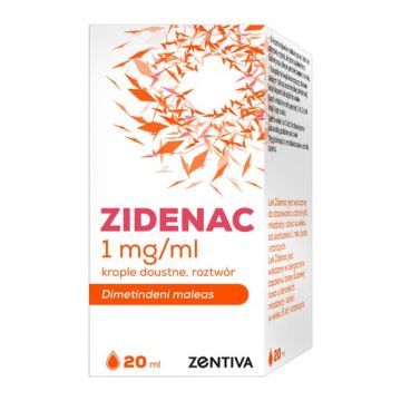 Zidenac, 1 mg/ml, krople doustne, 20 ml