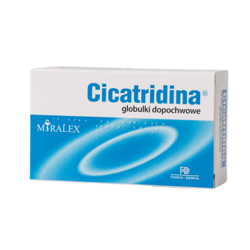 Cicatridina, globulki dopochwowe, 10 szt.