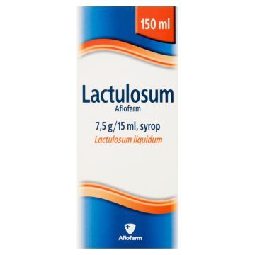 Lactulosum, syrop, (7,5 g/15 ml), (Aflofarm), 150 ml