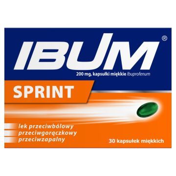 Ibum Sprint, 200 mg, kapsułki elastyczne, 30 szt.