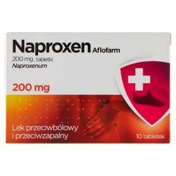 Naproxen Aflofarm, 200 mg, tabletki, 10 szt. 
