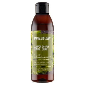 Barwa Ziołowa, szampon tatarakowo-chmielowy do włosów łamliwych i zniszczonych, 250 ml