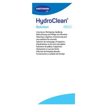 HydroClean Solution, roztw.,d/czyszcz.,nawadniania ran,350ml