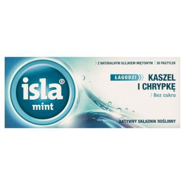 Isla-Mint, pastylki do ssania, 30 szt.