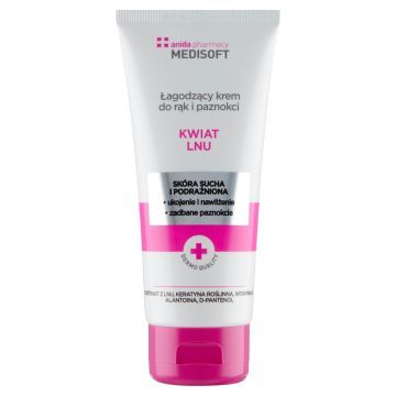 Anida, krem do rąk i paznokci, ekstrakt z lnu, 100 ml
