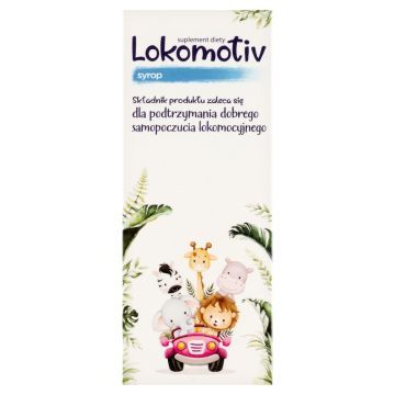Lokomotiv, syrop dla dzieci, 130 ml