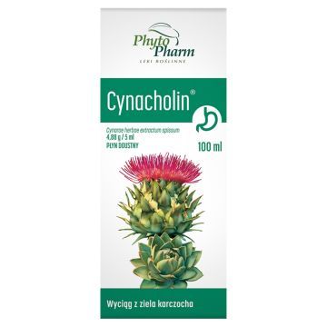Cynacholin, płyn doustny, 100 ml