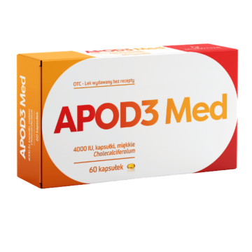 APOD3 Med, 4000 IU, kapsułki miękkie, 60 szt.