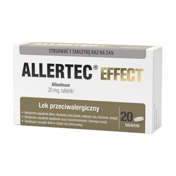 Allertec Effect, 20 mg, tabl., 20 szt