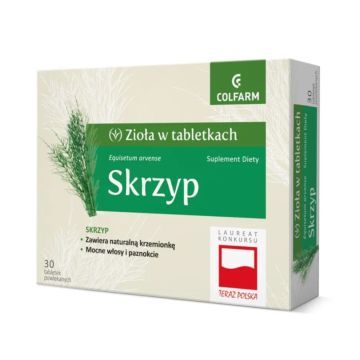 Skrzyp, tabletki powlekane, 30 szt.