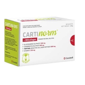 Cartinorm + BIOcollagen, prosz.d/rozp.w wodzie, 20 sasz.