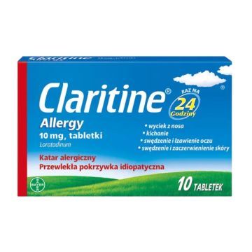 Claritine Allergy, 10 mg, tabl., 10 szt