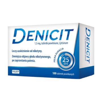 Denicit, 1,5 mg, tabl.powl., 100 szt
