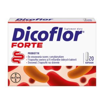 Dicoflor Forte, kaps., 20 szt