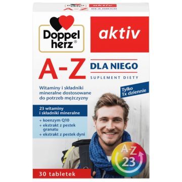 Doppelherz Aktiv A-Z Dla Niego, tabletki, 30 szt.