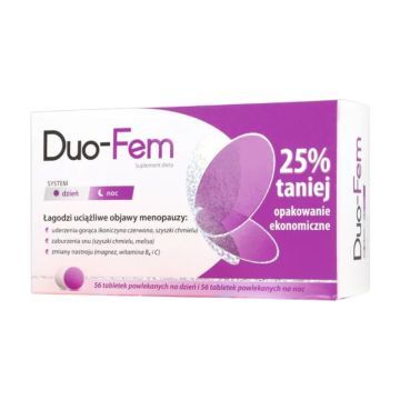 Duo-FeM, 56 tabl.na dzien+ 56 tabl.na noc