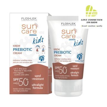 Flos-Lek Sun Care Derma Kids, krem,prebiotic,SPF50+,50ml