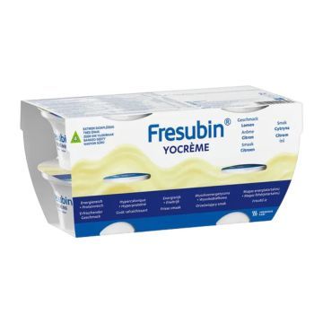 Fresubin Yocreme, jogurt,o smaku cytrynowym, 4 x 125 g