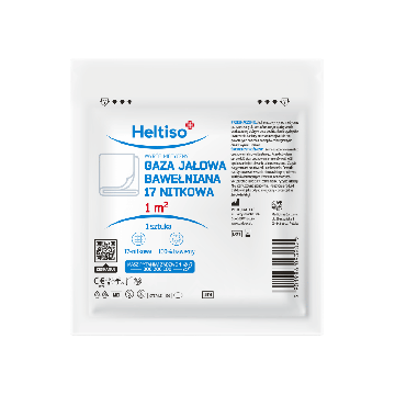 Heltiso, Gaza jałowa bawełniana, 17 nitkowa, 1 m2