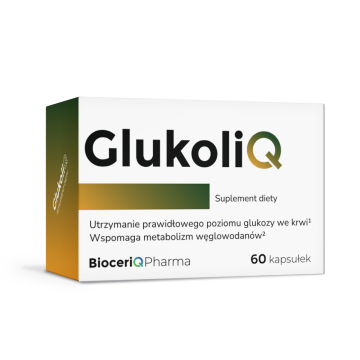 GlukoliQ, kaps.twarde, 60 szt