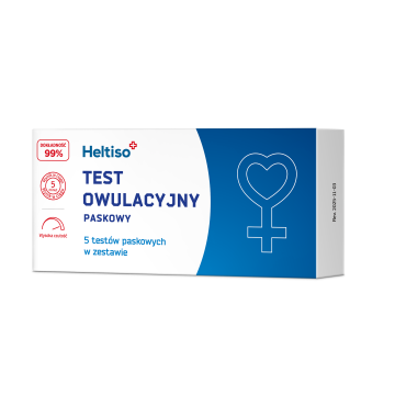 HELTISO test owulacyjny paskowy 5 szt.