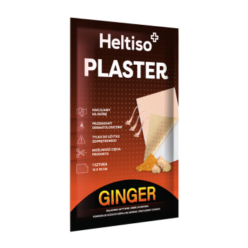 Heltiso plaster Ginger, 1 szt.