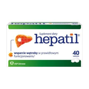 Hepatil, tabl.,(USP Zdrowie), 40 szt