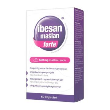 Ibesan maslan forte, kaps.,60 szt