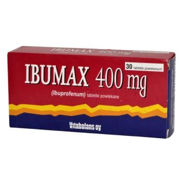 Ibumax 400 mg, 400 mg, tabl.powl., 30 szt