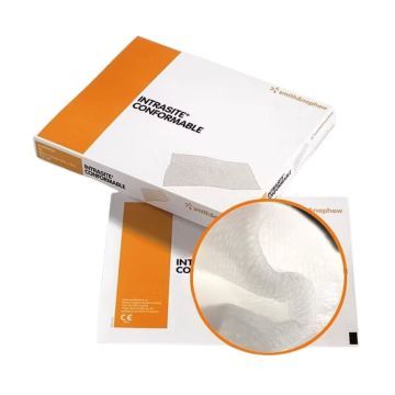 Intrasite Conformable, opatrunek hydrożelowy, 10 cm x 20 cm, 15 g, 1 szt. (z opakowania 10 szt.)
