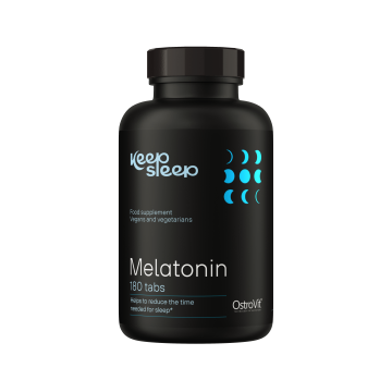 OstroVit Keep Sleep Melatonin, tabletki, 180 szt.
