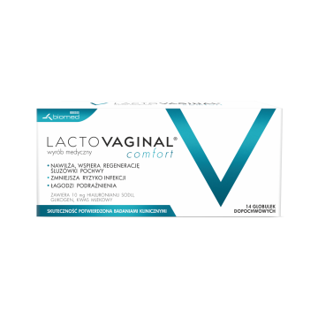 Lactovaginal Comfort, glob.dopochw., 14 szt