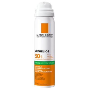 La Roche-Posay Anthelios, mgiełka do twarzy, SPF50+, 75 ml