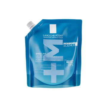 La Roche-Posay Effaclar Żel Oczyszczający do Skóry Tłustej i Skłonnej do Trądziku Refill, 400ml