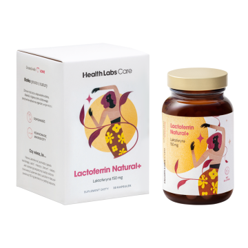 Lactoferrin Natural+, kapsułki, 30 szt.
