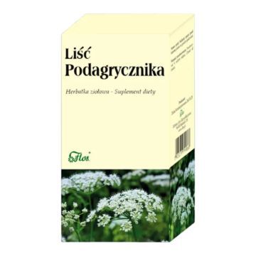 Lisc podagrycznika, ziola do zaparz., 1 g, 25 sasz.