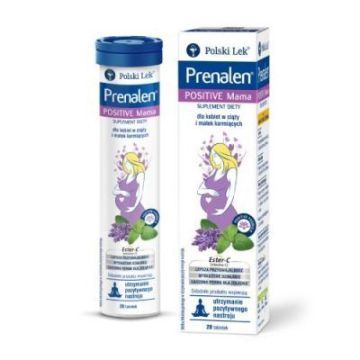 Prenalen Positive Mama, tabl.musuj., 20 szt